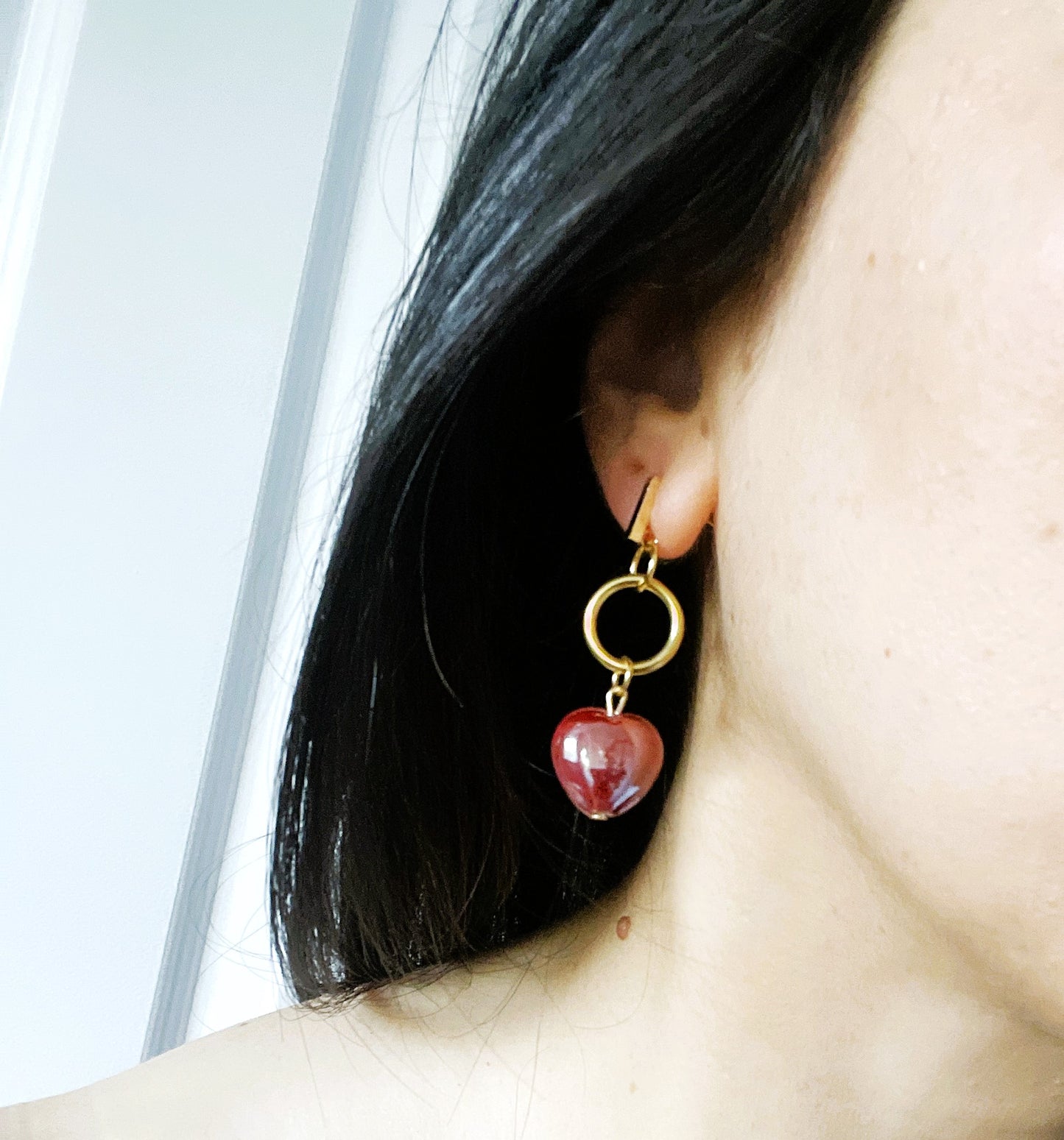 'Love Is...A Song' Earrings - Gold