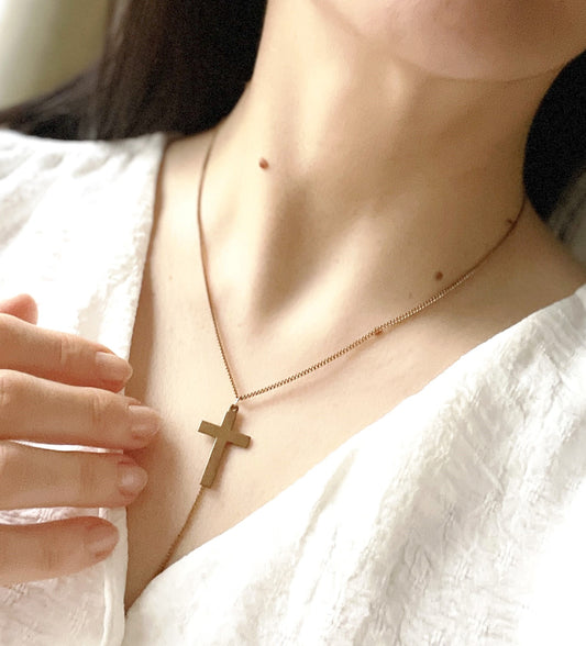 'Belief' Necklace - Rose Gold