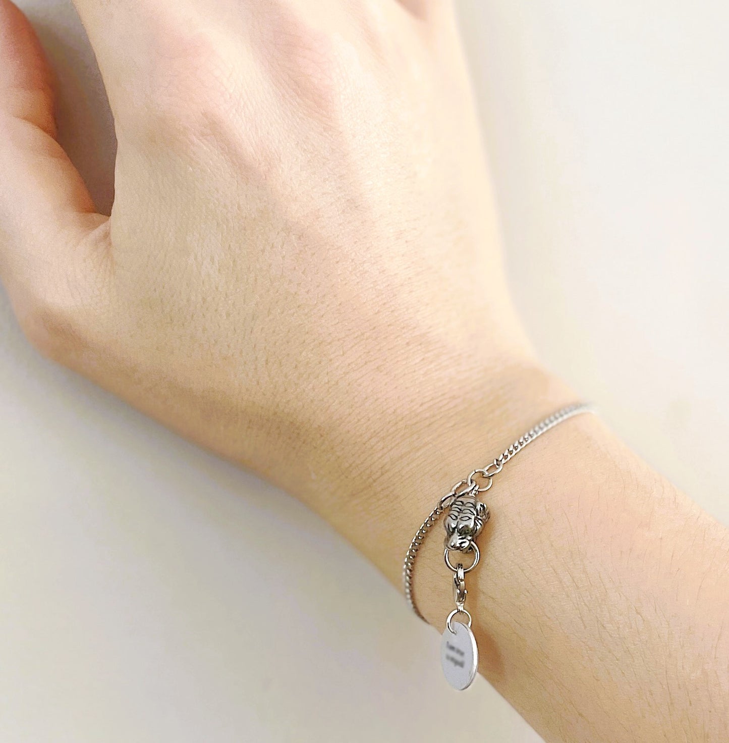 'Born To Be Wild' Bracelet-Silver