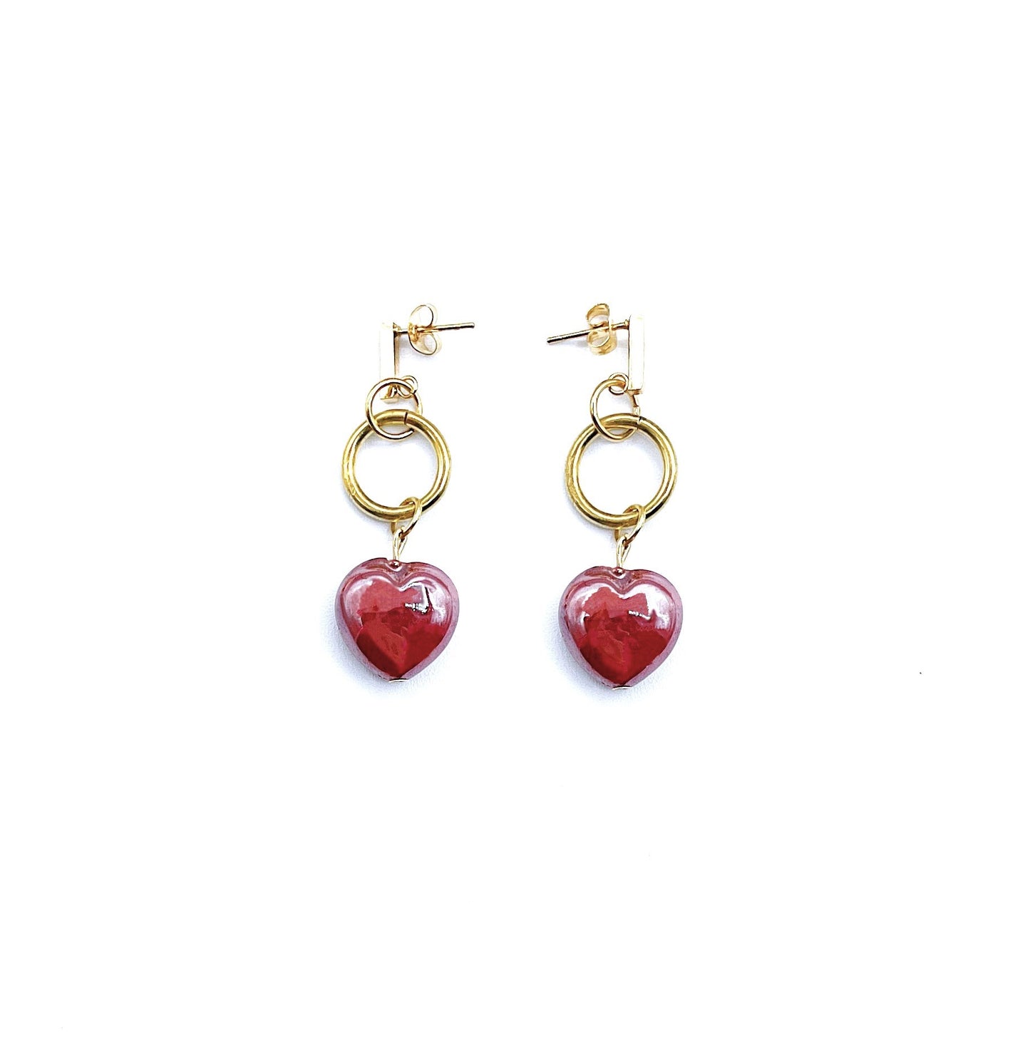 'Love Is...A Song' Earrings - Gold