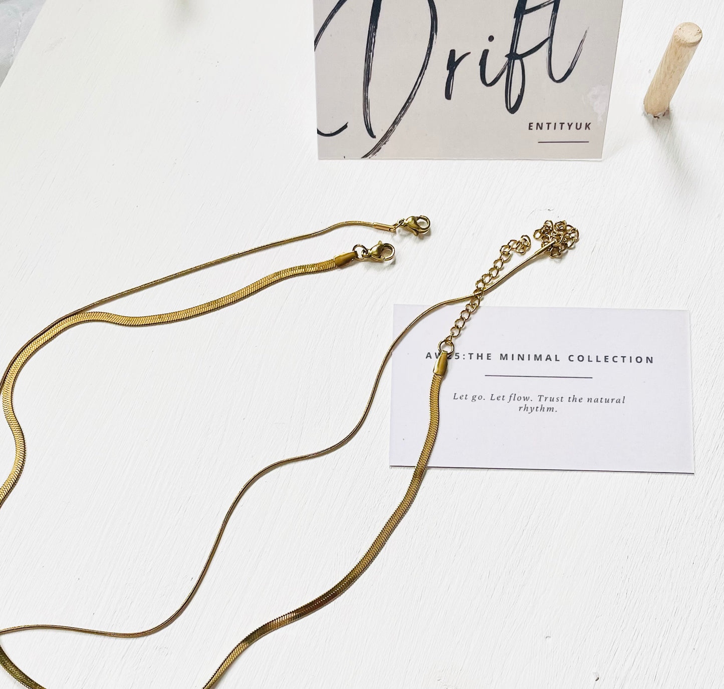 Drift Necklace Set - Gold
