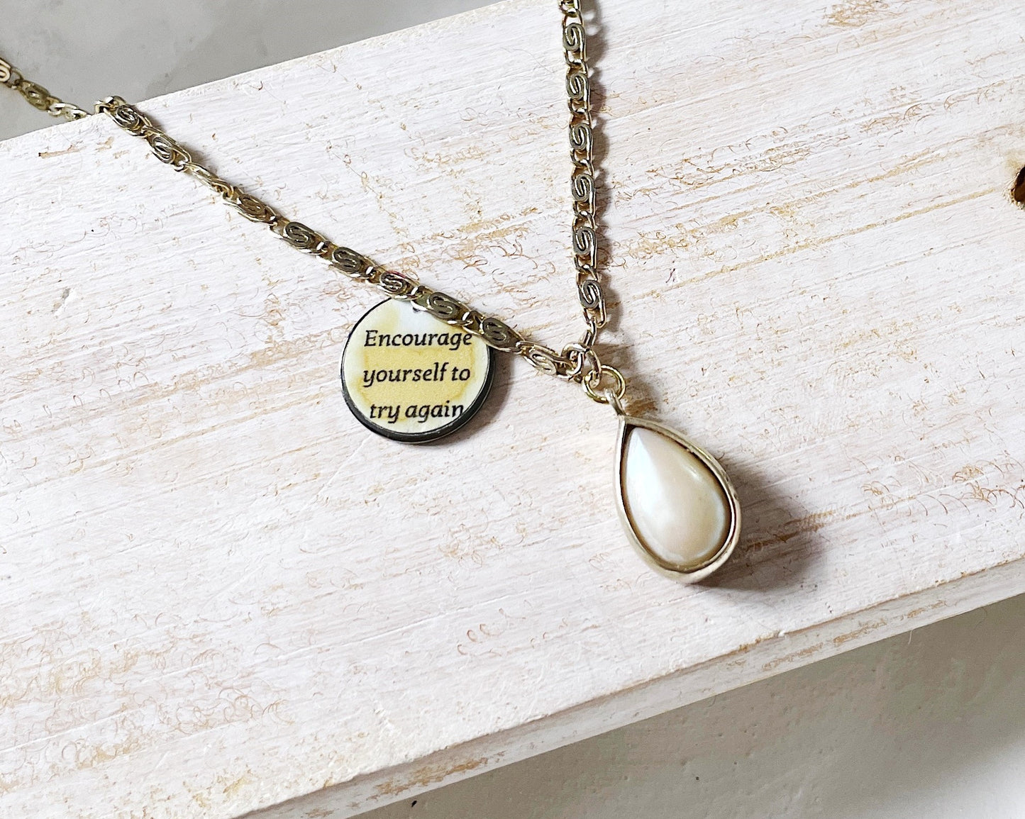 'Encourage' Necklace - Gold