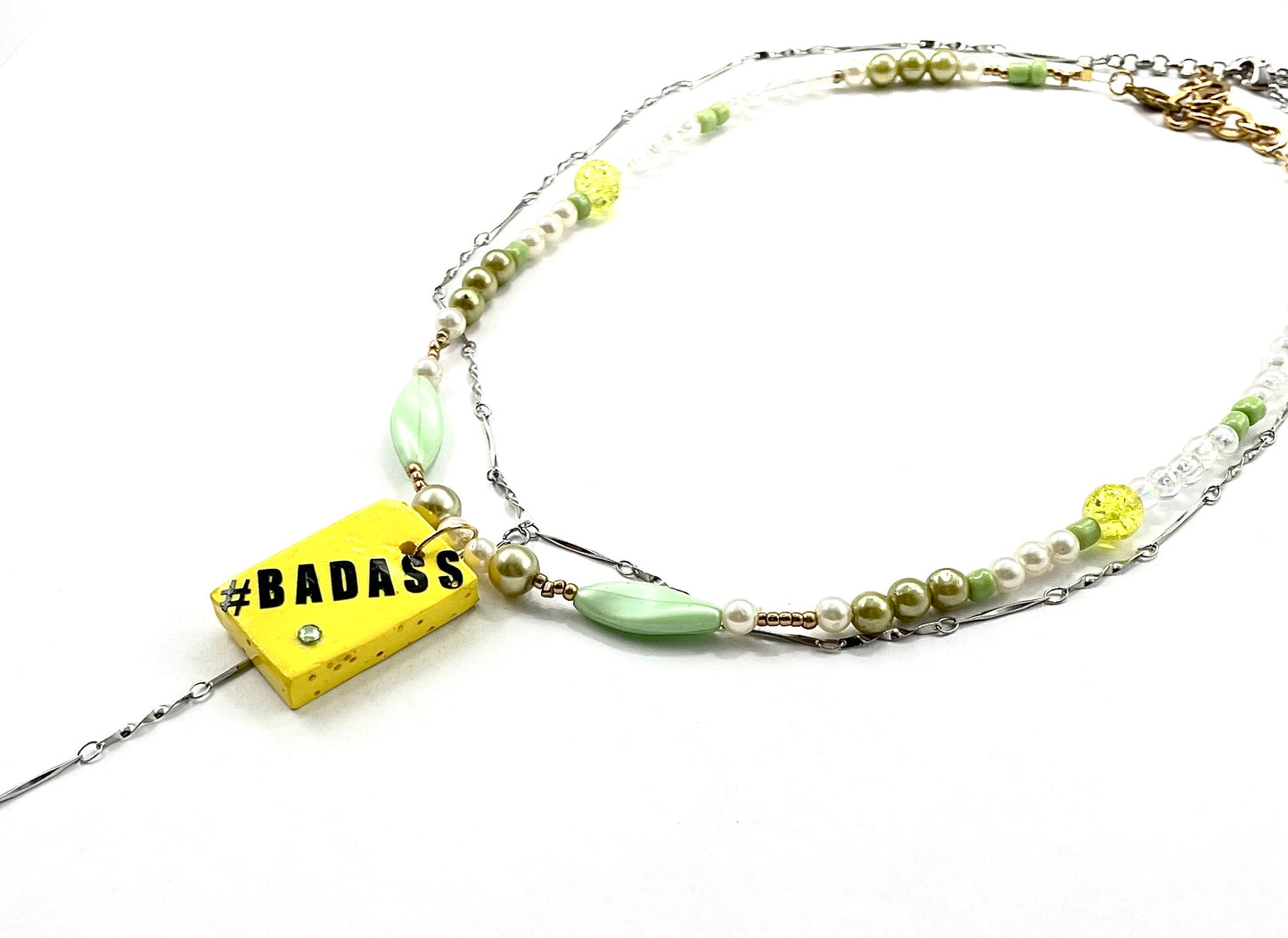 #Badass Necklace Stack | Multicoloured