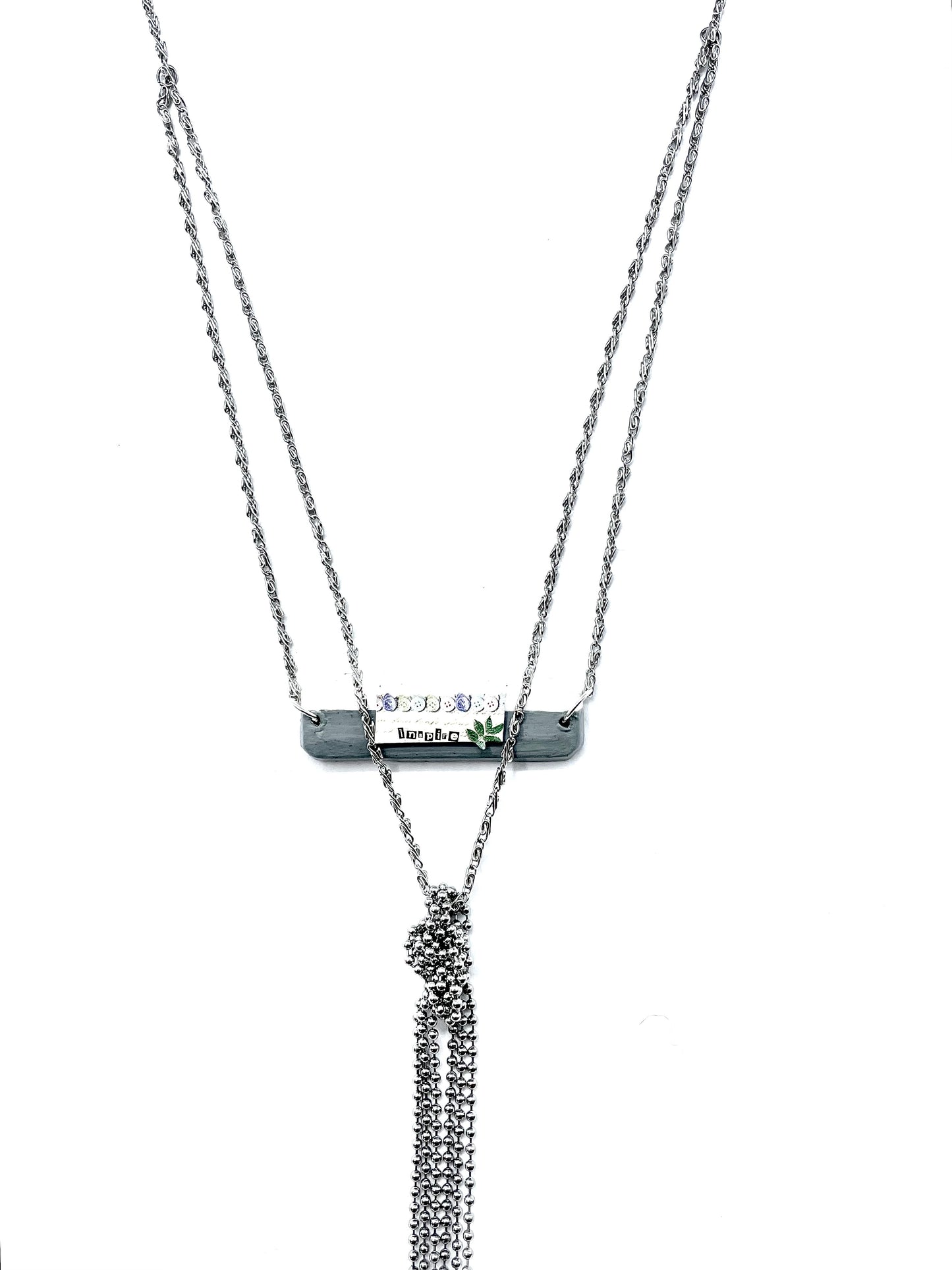 'Inspired' Necklace | Silver