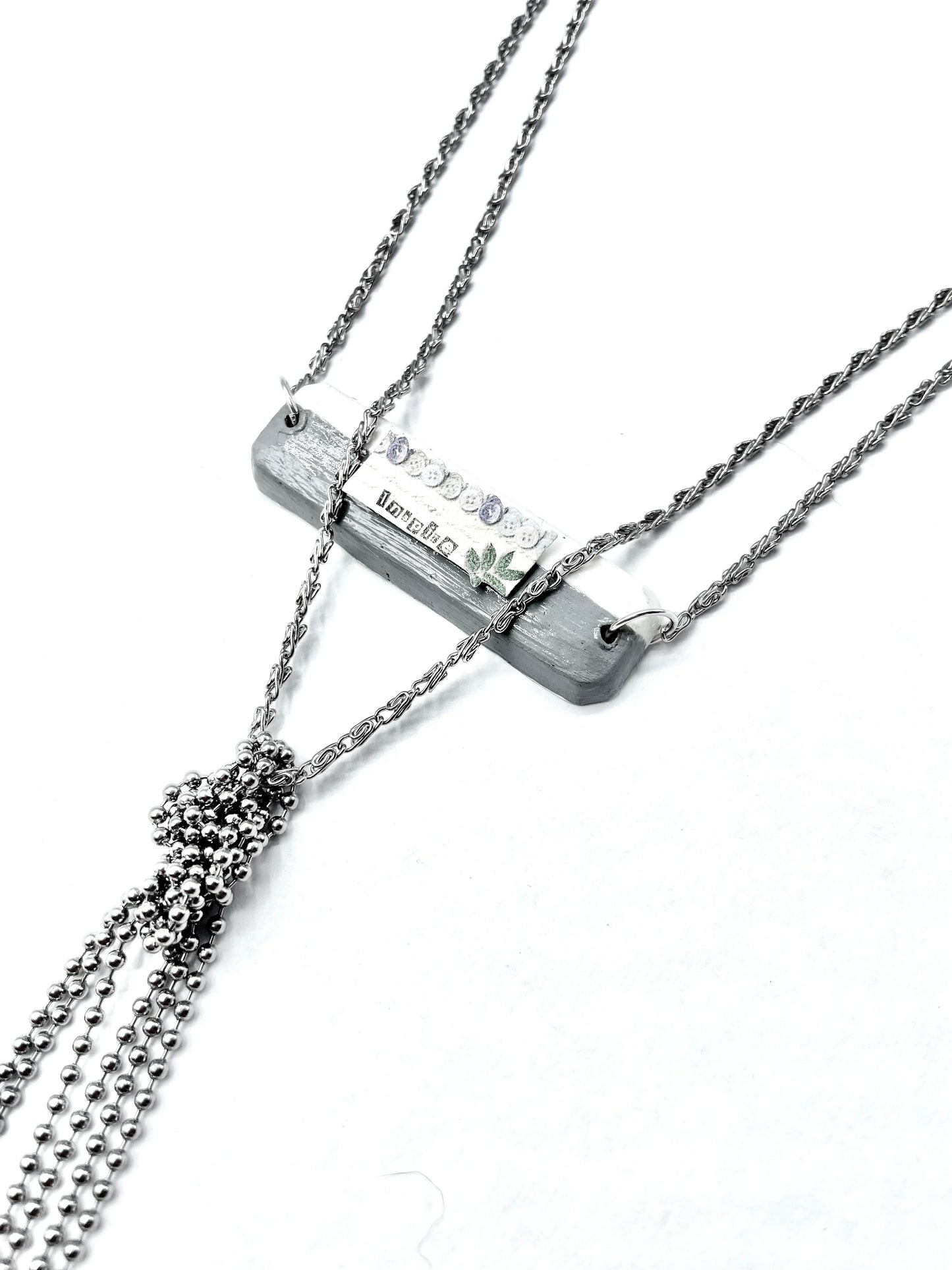 'Inspired' Necklace | Silver