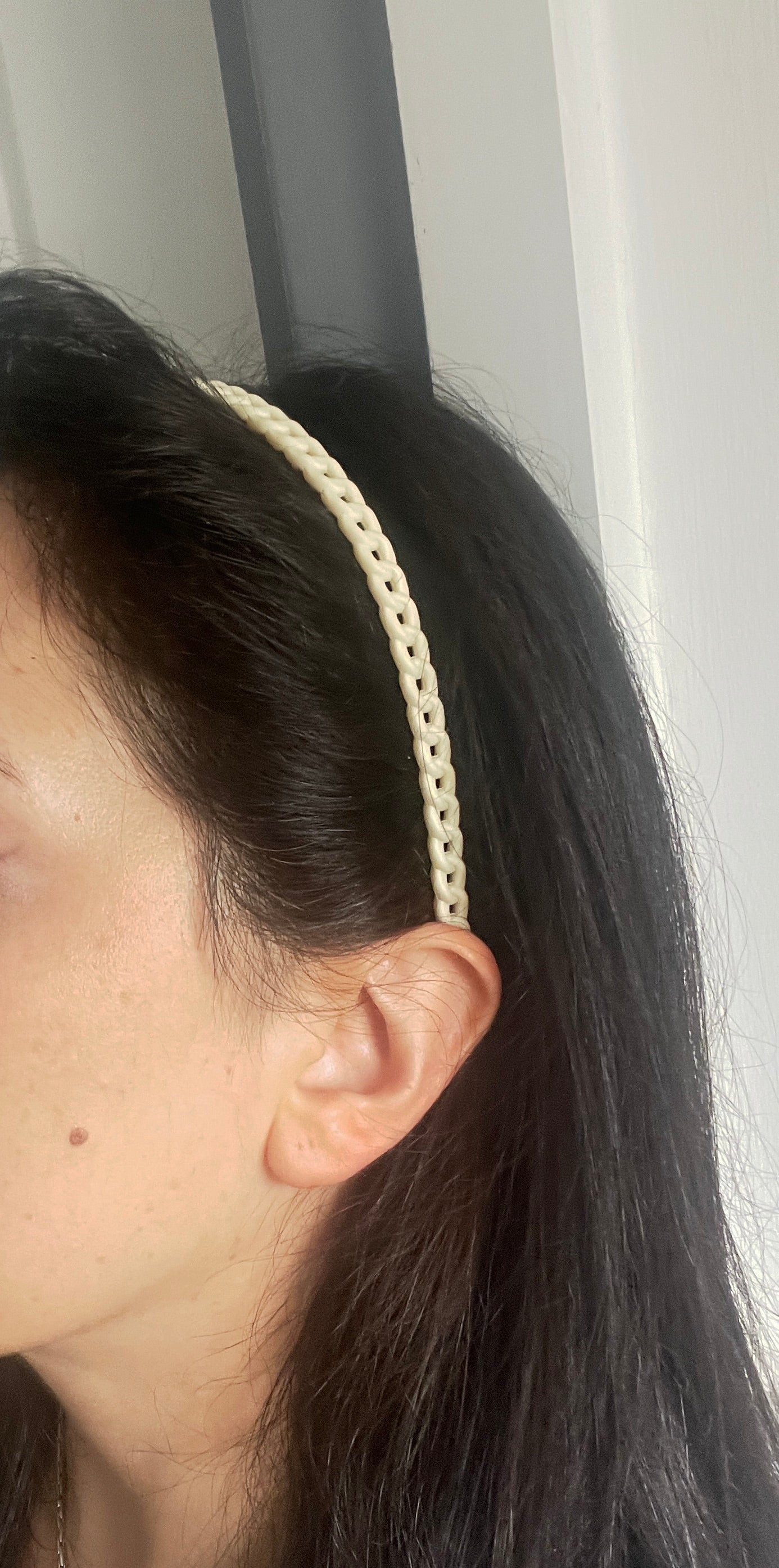 Braid Style Plain Hairband - Multicolour