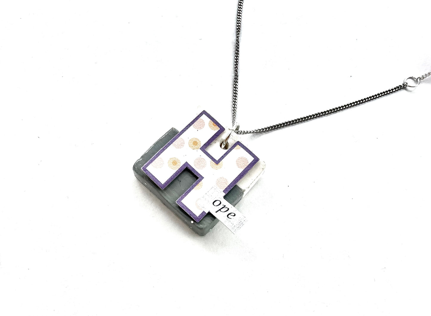 'Hope' Necklace | Silver