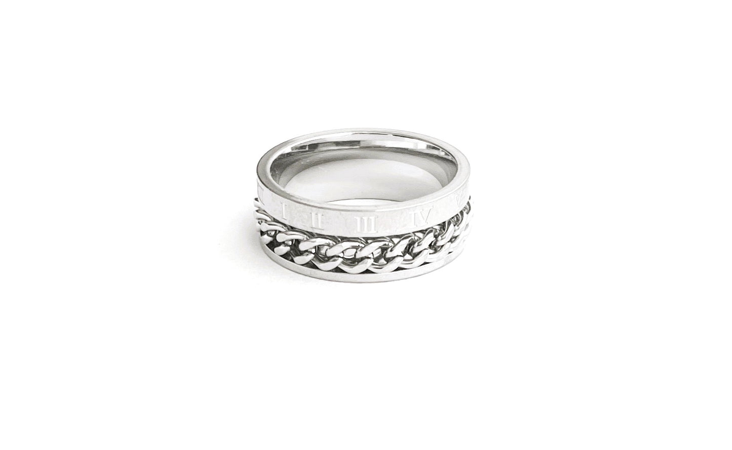 Fidget Ring + Keyring Set - Gold/Silver/Black