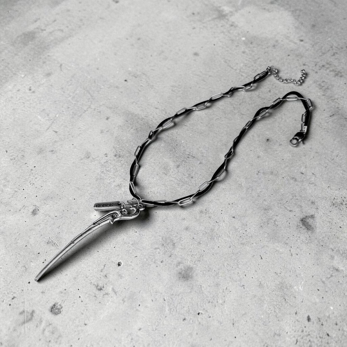 Enough Necklace | Silver