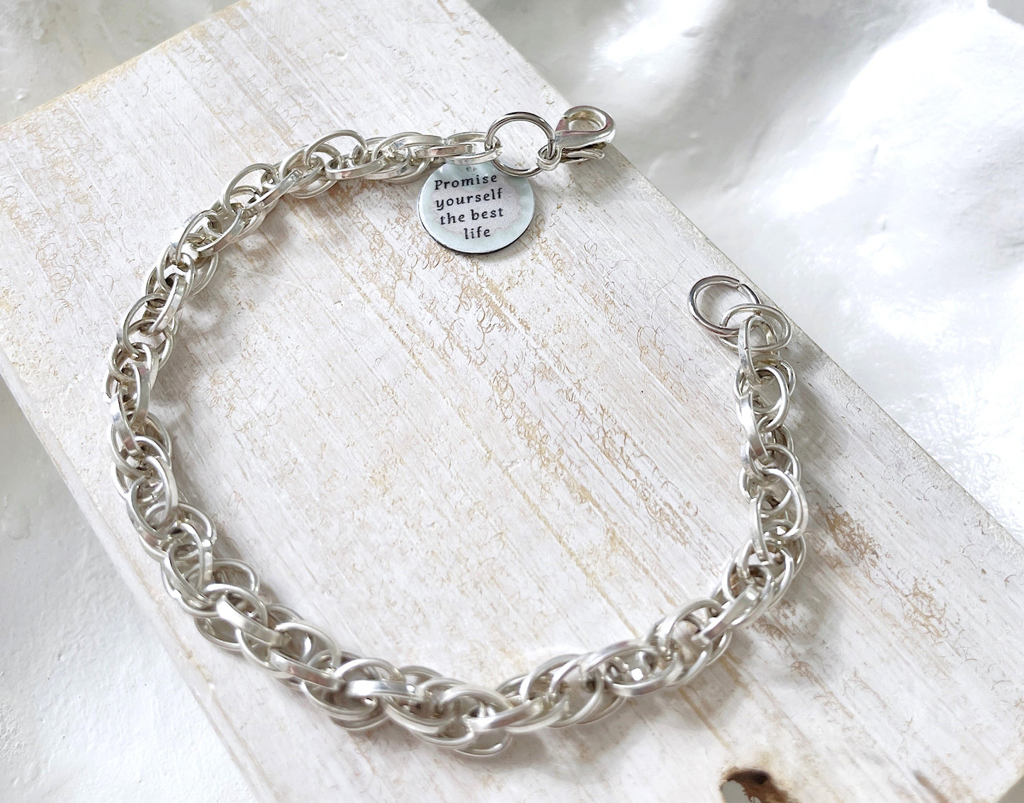 'A Promise' Bracelet - Silver