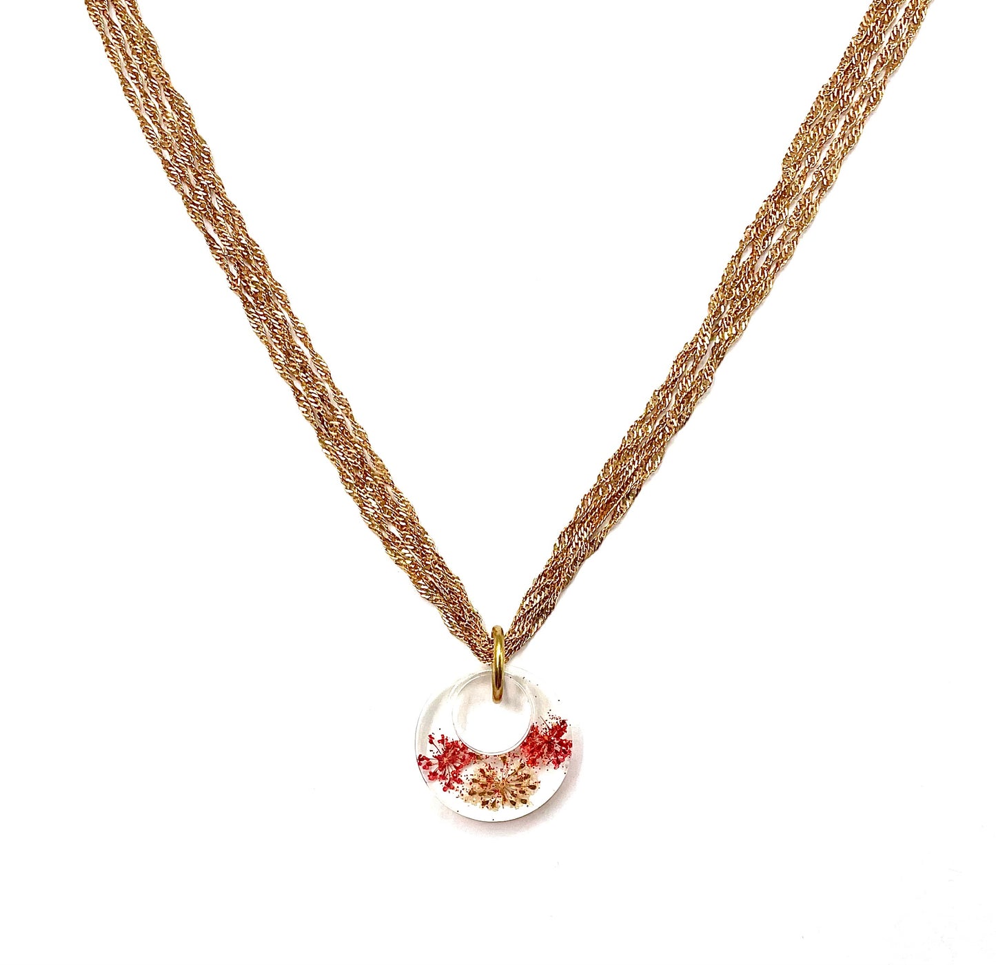 'Strength' Layered Necklace - Gold