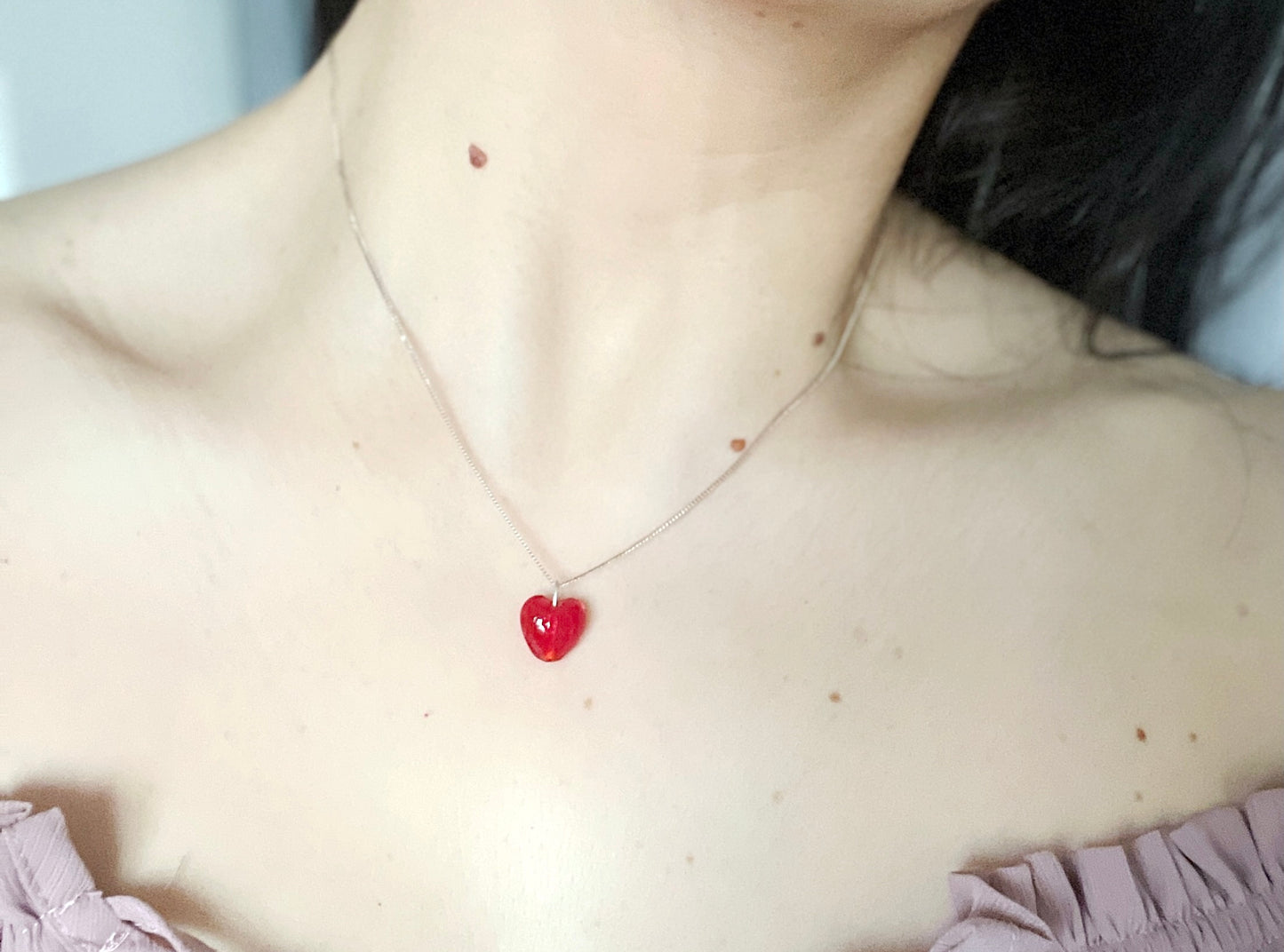 'Love Is...A Blessing' Necklace - Silver