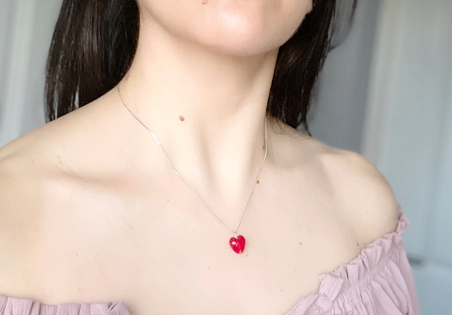 'Love Is...A Blessing' Necklace - Silver