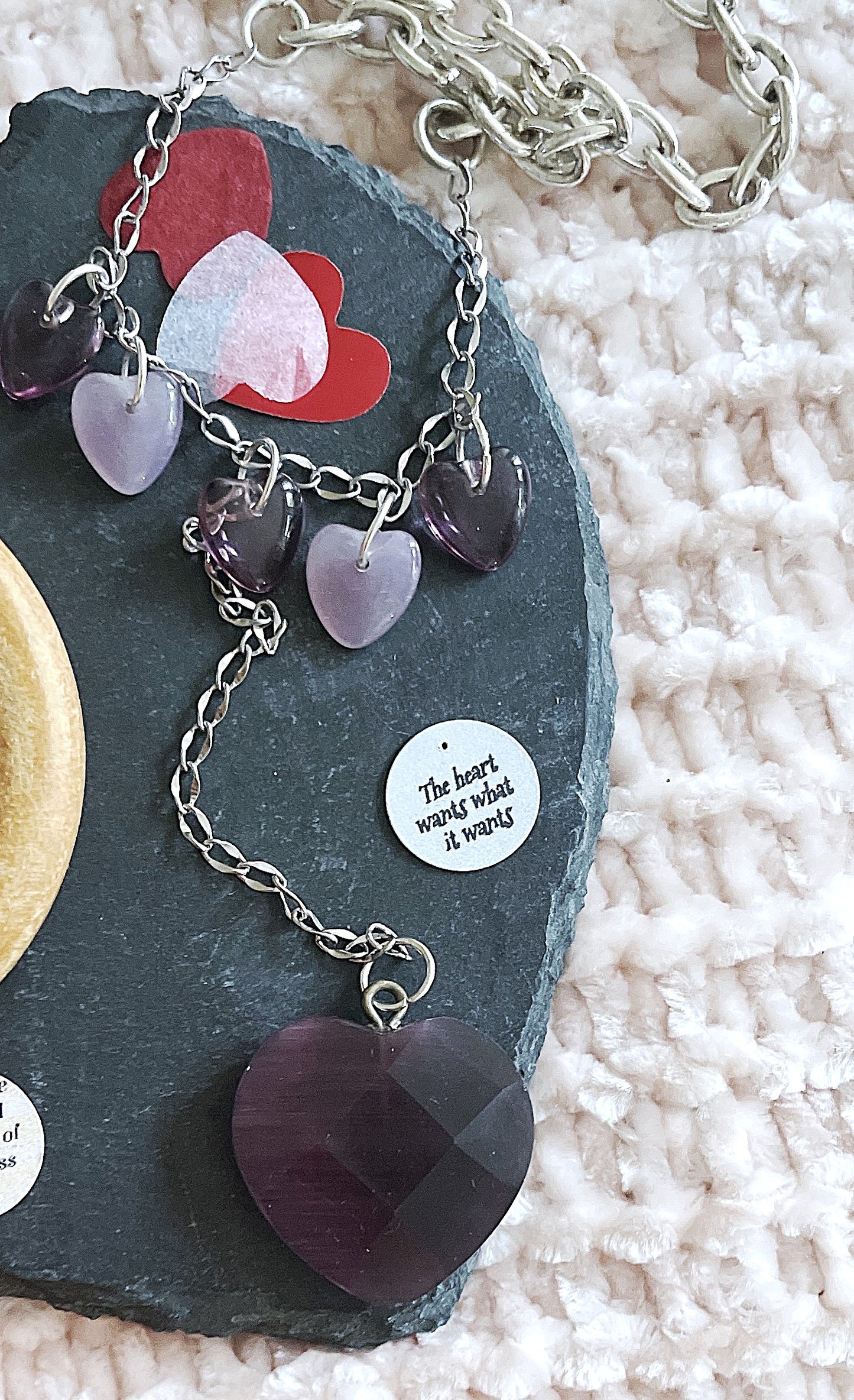 'All My Heart Wants' Necklace - Silver