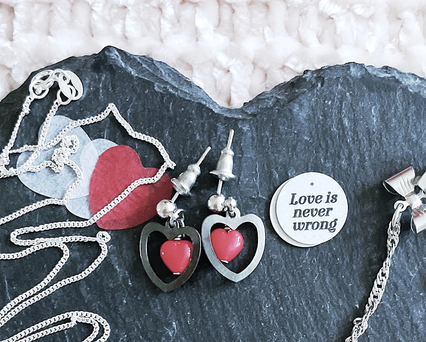 'Always Right' Earrings - Silver