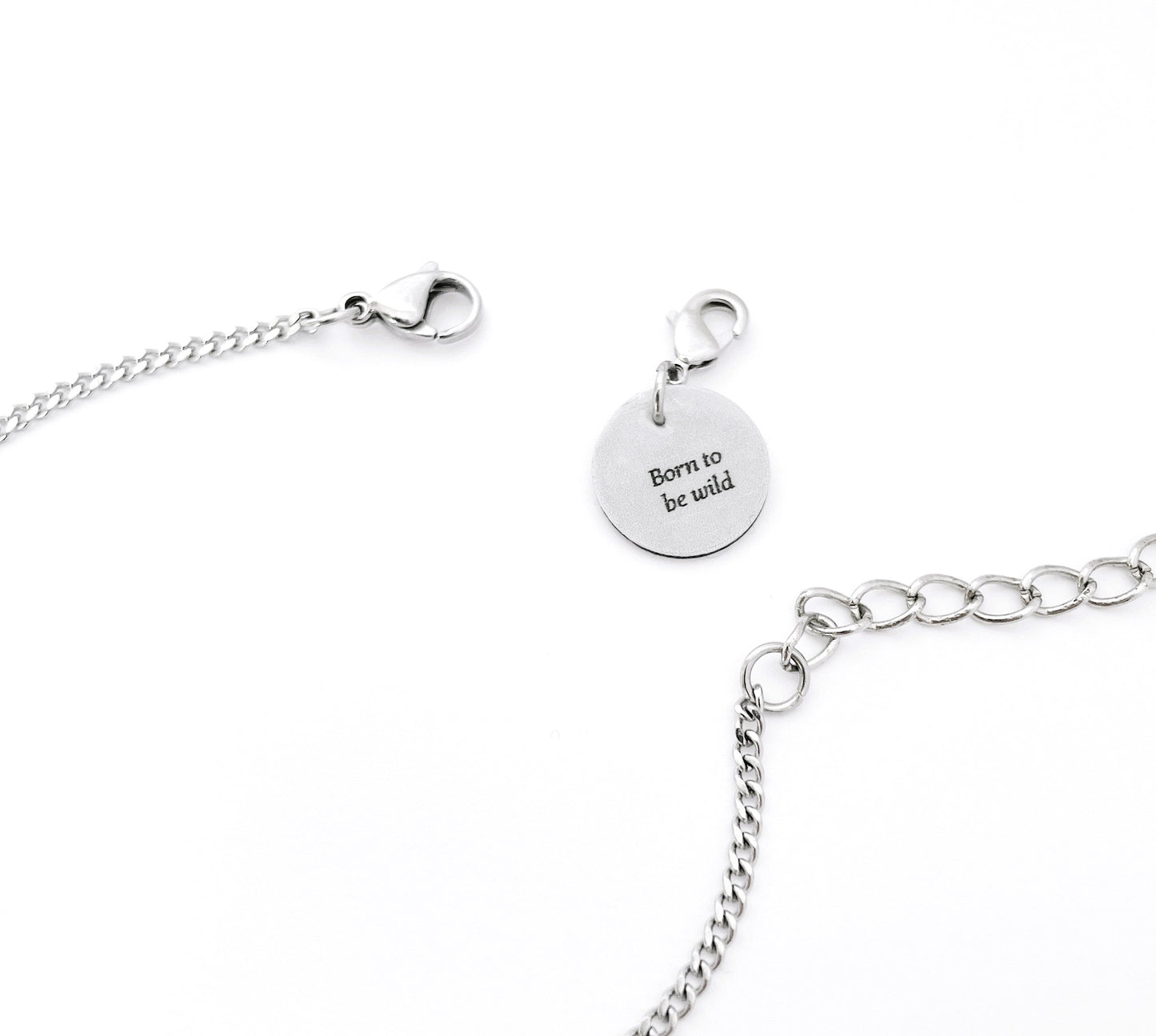 'Born To Be Wild' Bracelet-Silver