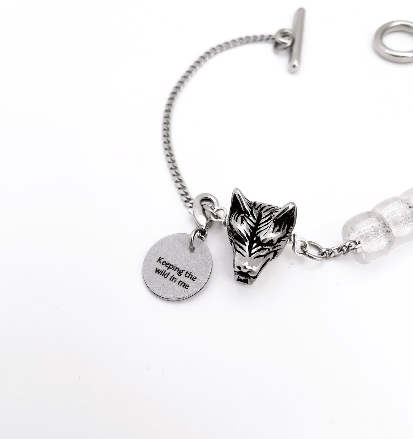 'Keeping The Wild' Bracelet-Silver