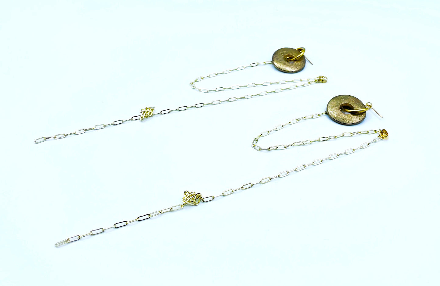 'Make A Difference' Earrings - Gold