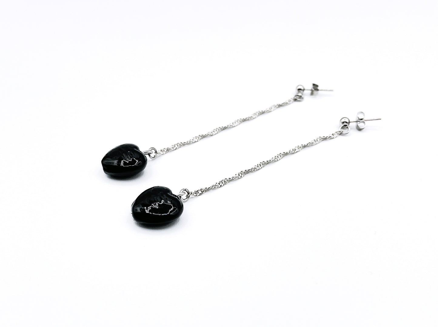 'Play' Earrings - Silver