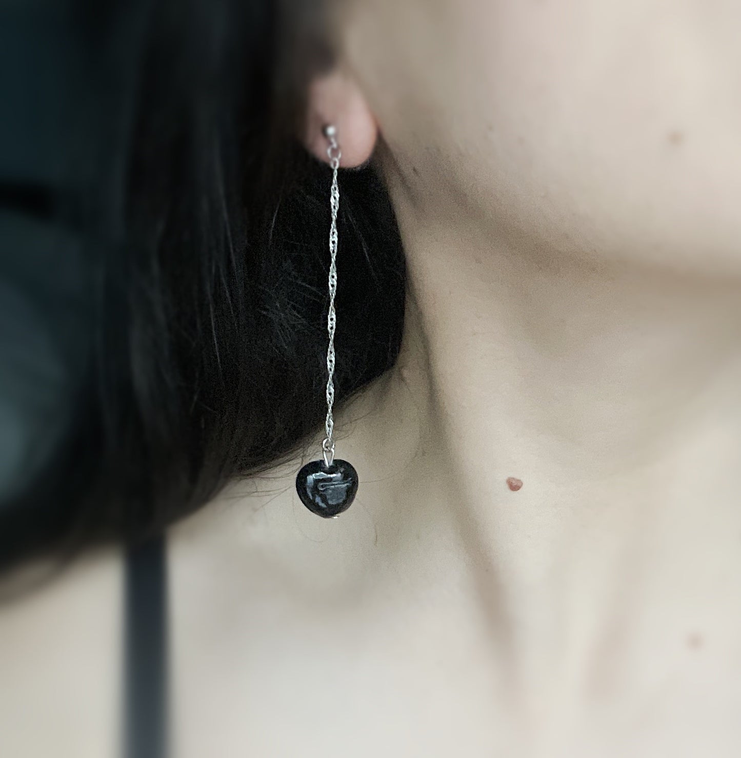 'Play' Earrings - Silver