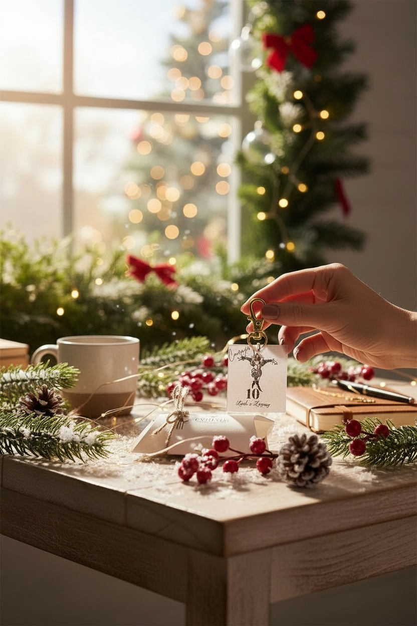 'Ten Lords A-Leaping' Necklace - Gold