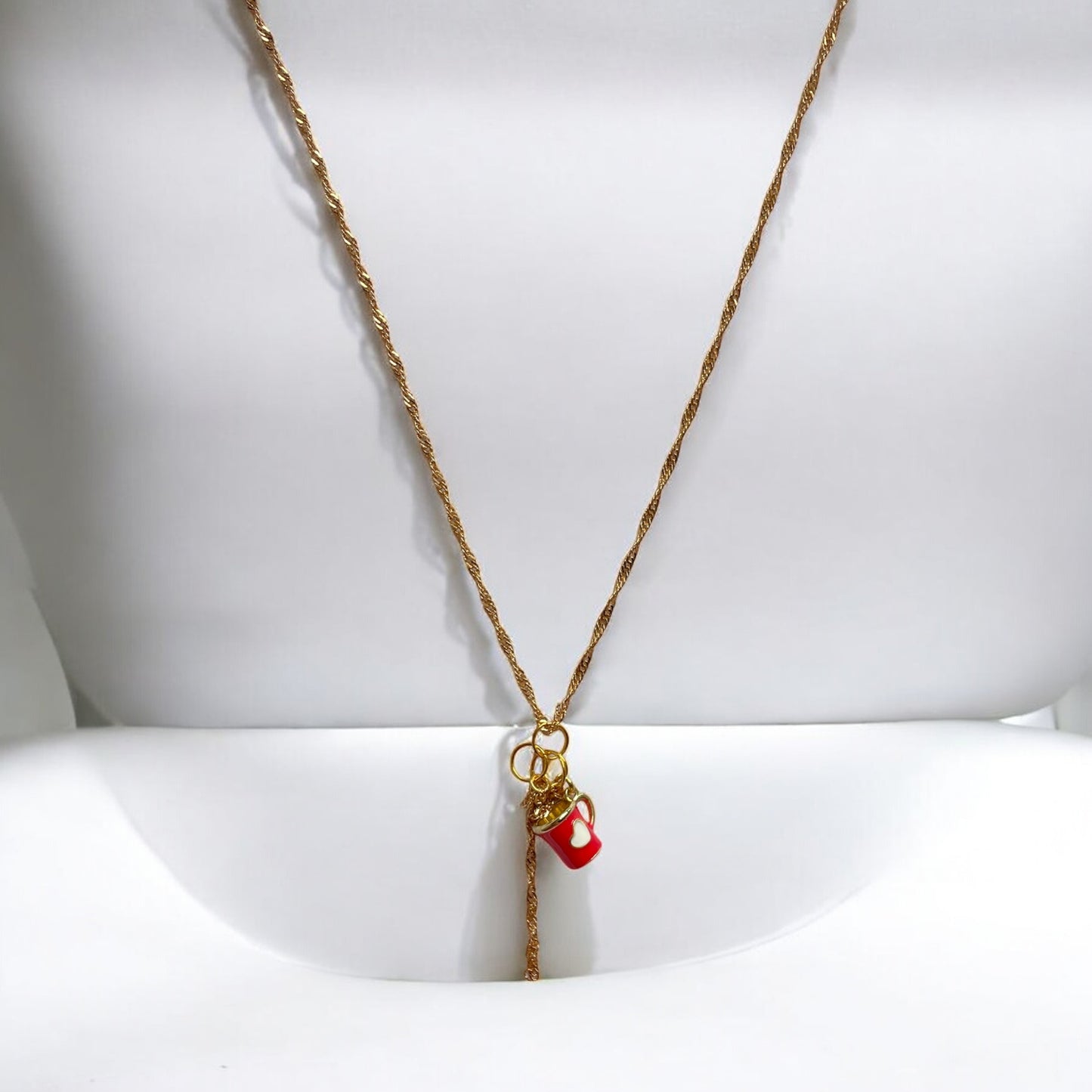 'Eight Maids A-Milking' Necklace - Gold