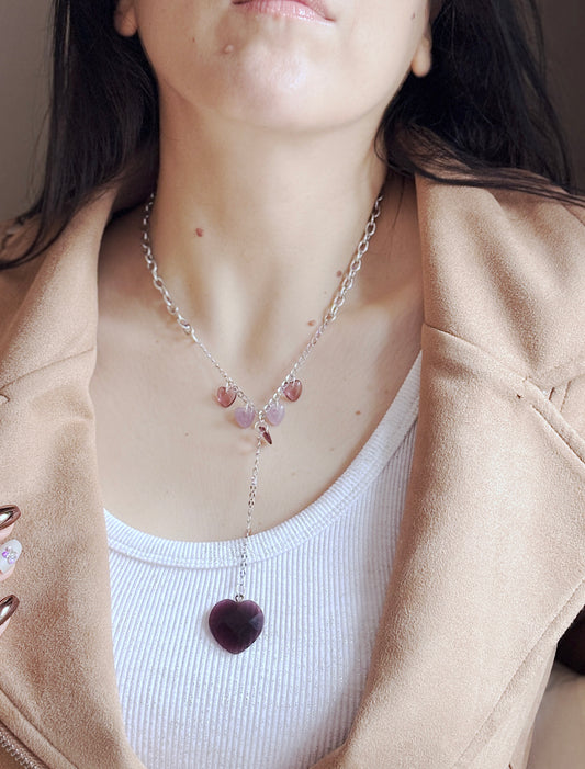 'All My Heart Wants' Necklace - Silver