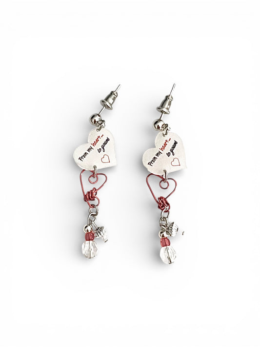 Heartspoken Earrings | Silver
