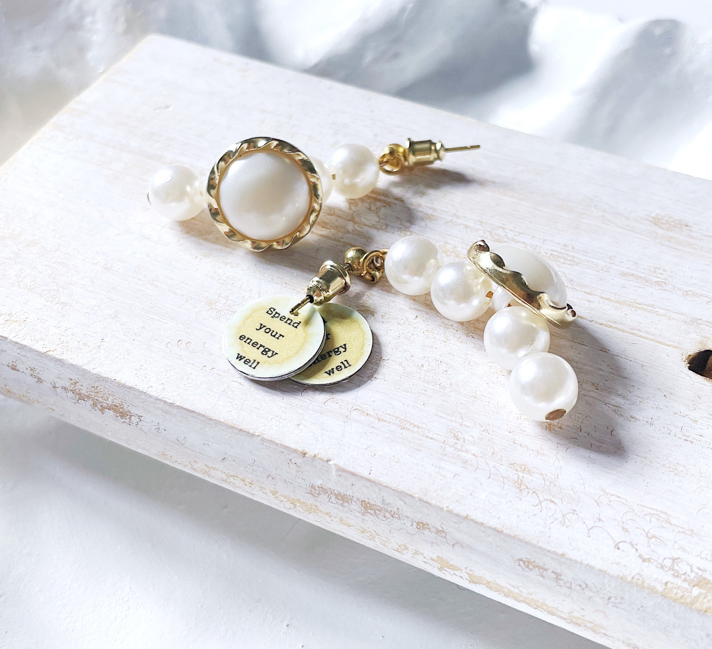 'Energy' Earrings - Gold