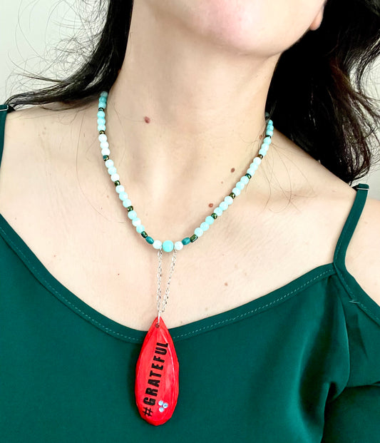 #Grateful Necklace - Multicolour