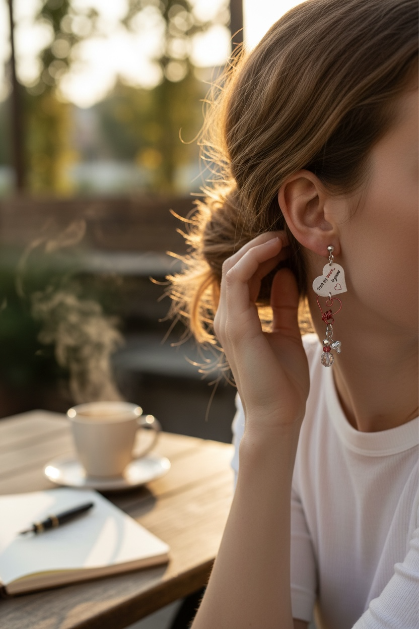 Heartspoken Earrings | Silver