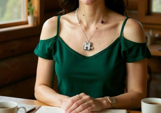 'Hope' Necklace | Silver