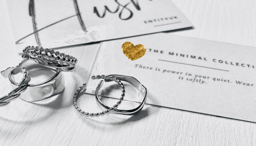 Hush Finger & Toe Ring Stack Set - Silver