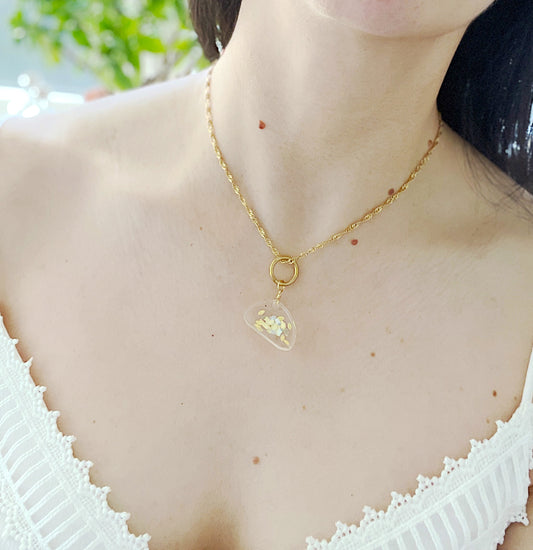 'Process' Necklace - Gold