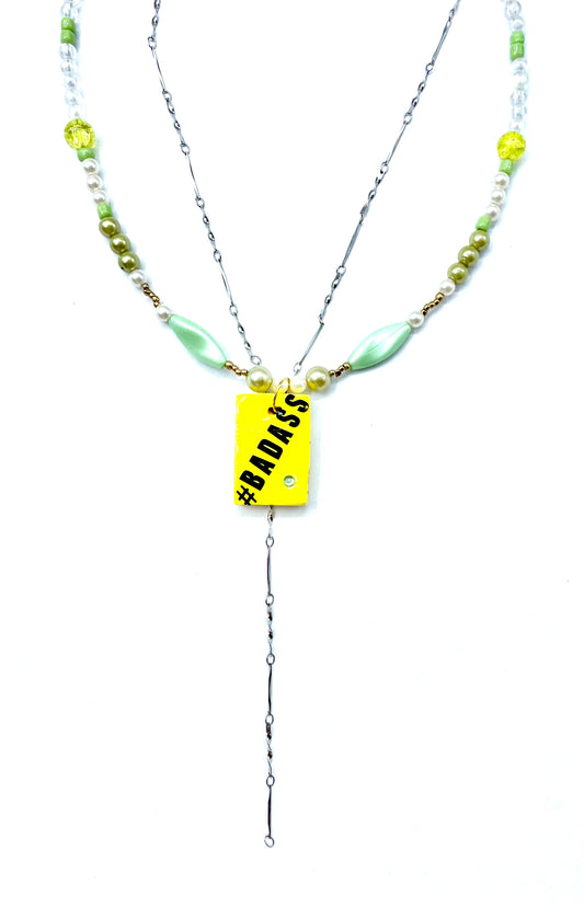 #Badass Necklace Stack | Multicoloured