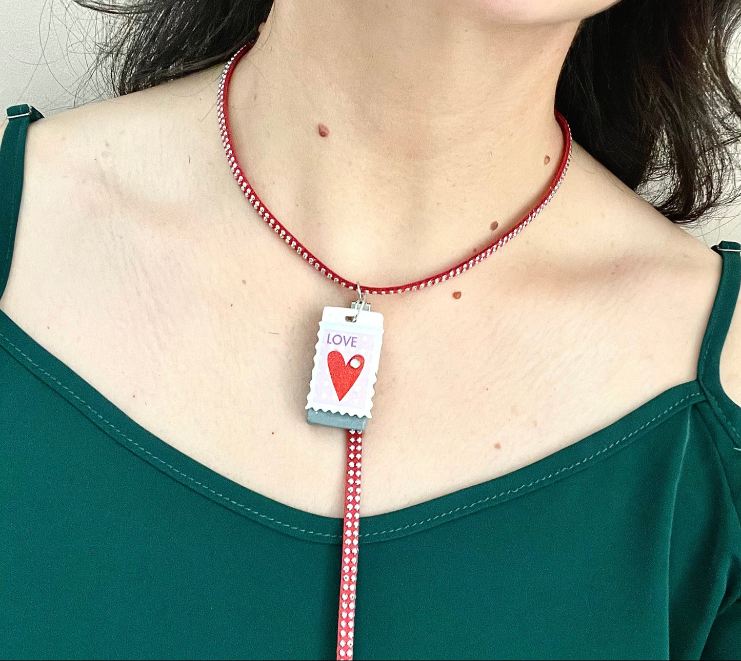'Love' Necklace | Multicoloured