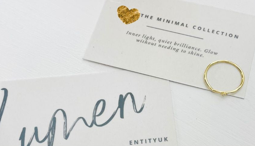 Lumen V Ring - Gold