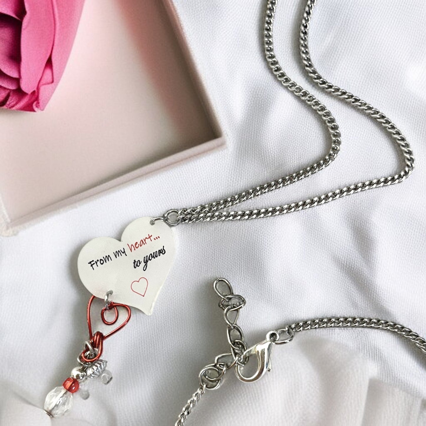 Heartspoken Necklace | Silver