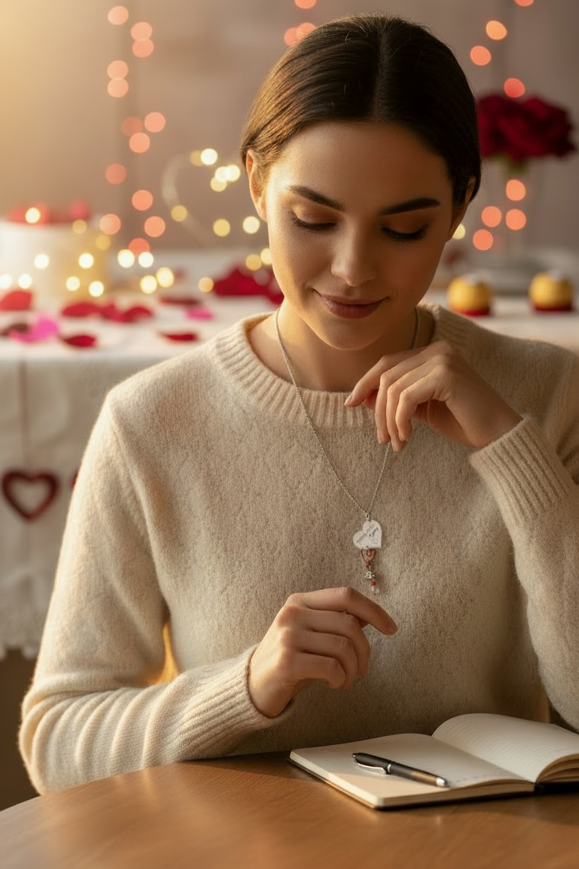 Heartspoken Necklace | Silver