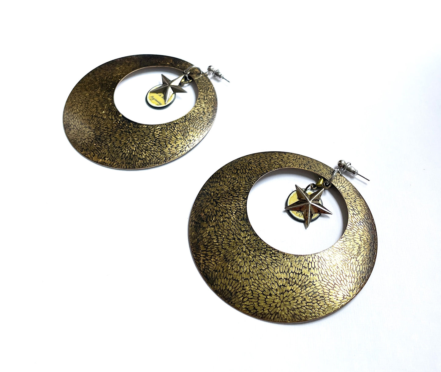 'New Beginning' Earrings - Antique Bronze