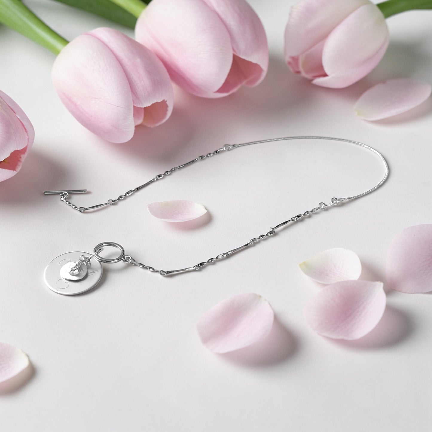 'Cherish' Necklace - Sterling Silver