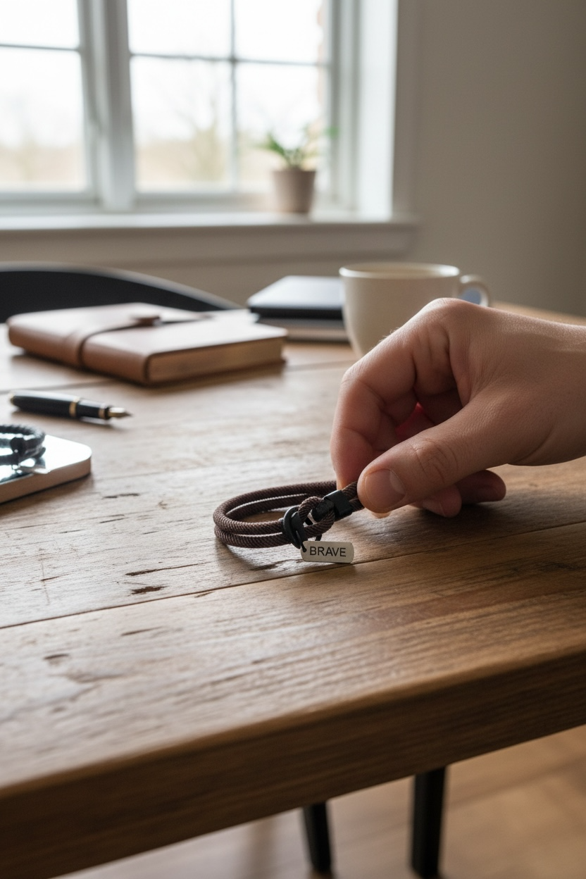 Brave Bracelet | Brown & Black