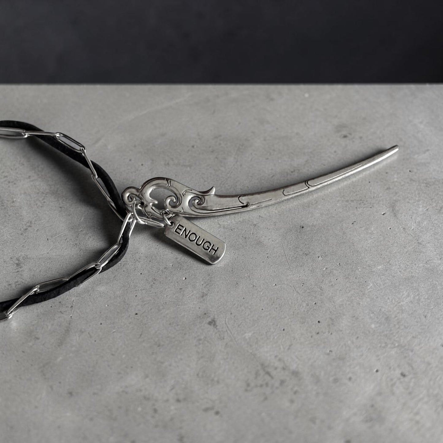 Enough Necklace | Silver