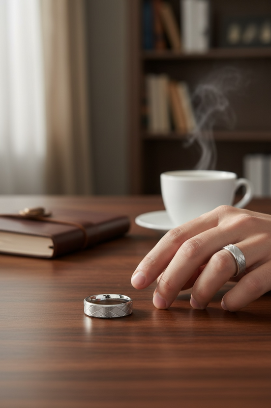 Stay Close Ring | Silver