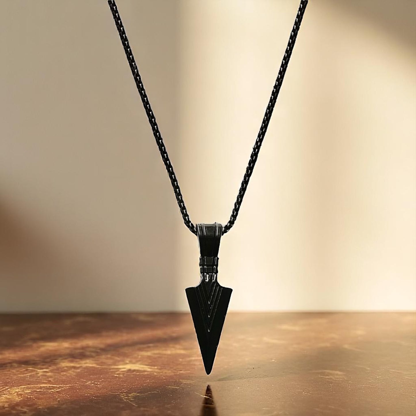Men's 'Protector' Necklace | Black