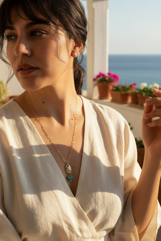 The Selene Necklace | Gold