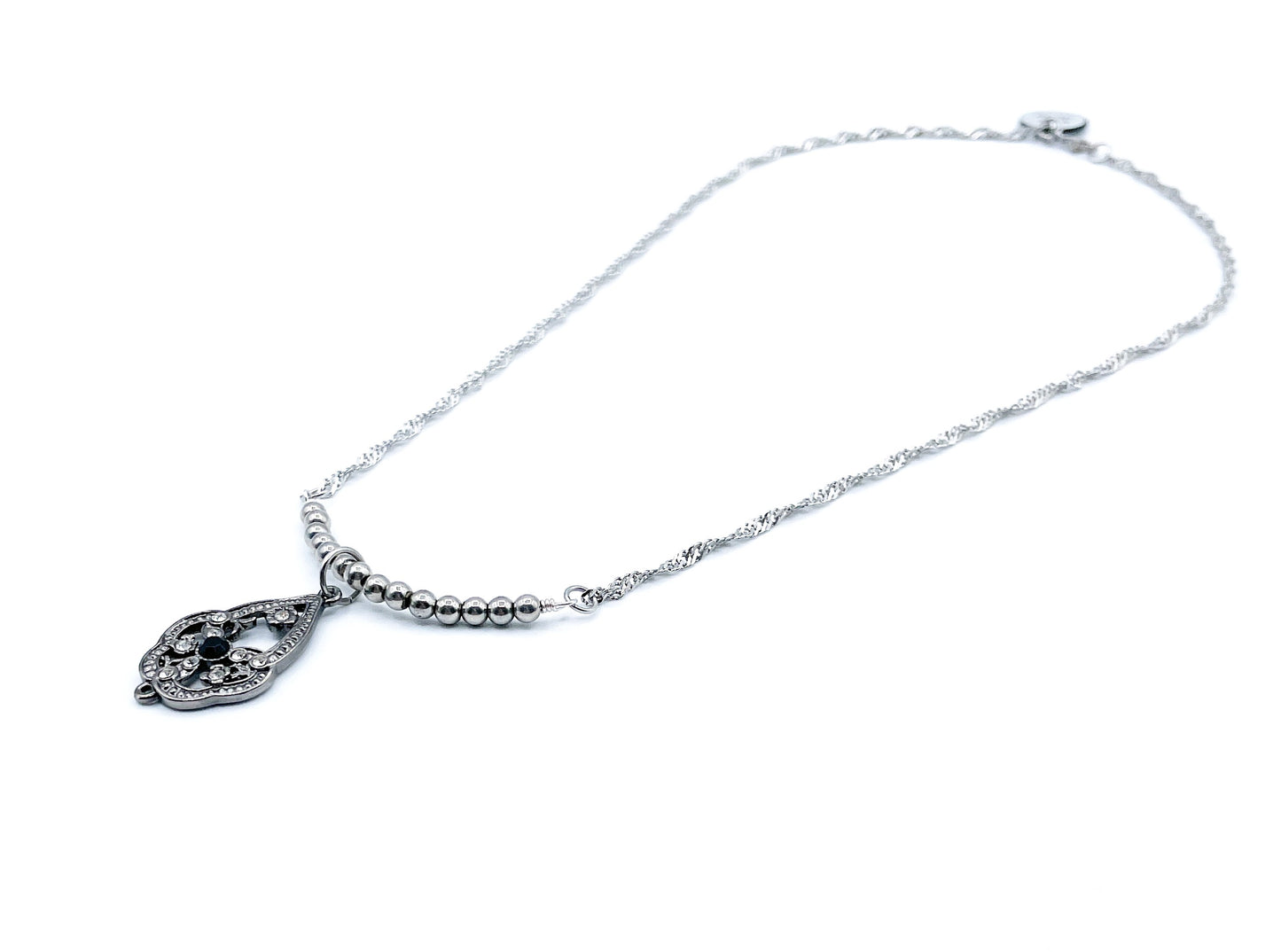 'Be The Change' Necklace-Silver