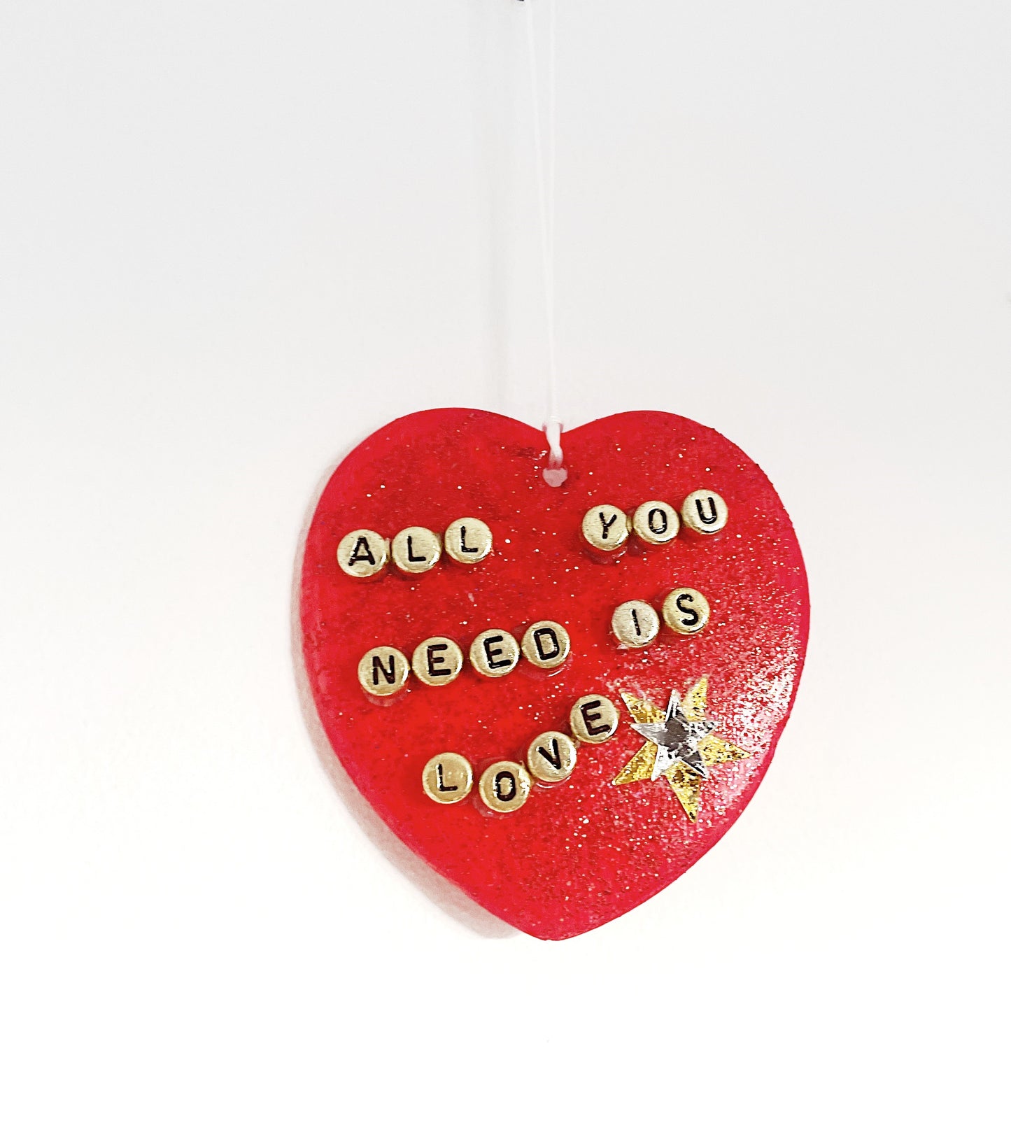 'All You Need Is Love' Hanging Decoration