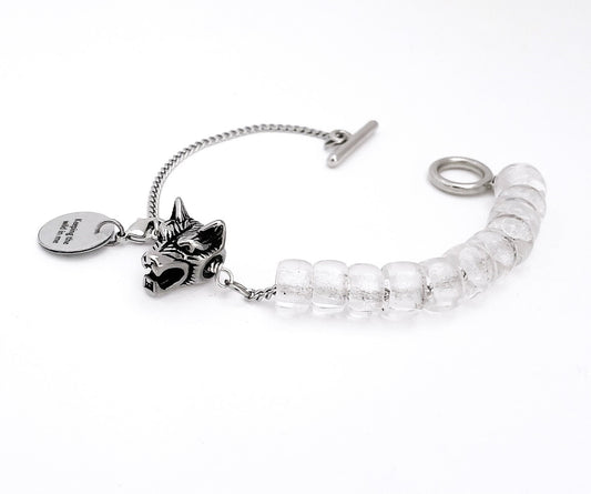 'Keeping The Wild' Bracelet-Silver