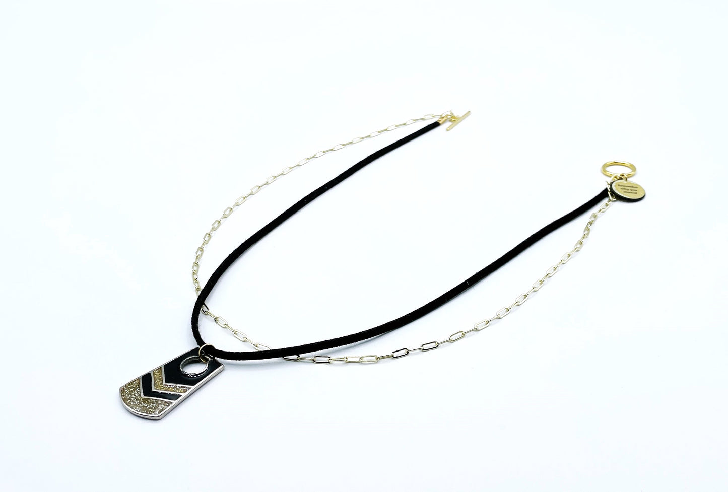 'Remember' Layered Necklace-Gold